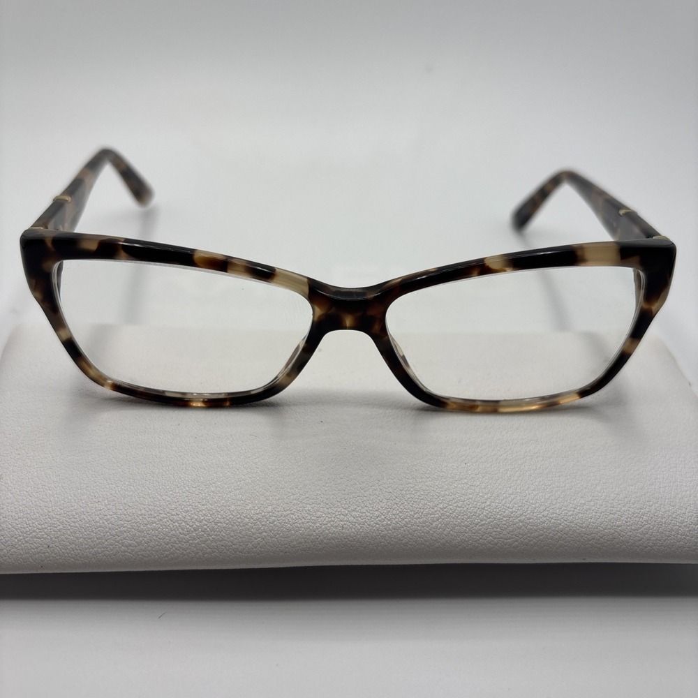 Gucci GG 3559 L7B Tortoise Brown White Ivory Eyeglass Frame 53-14 135 Italy #491